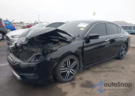 2016 Honda Accord Sport from USA, damaged, VIN 1HGCR2F54GA121492